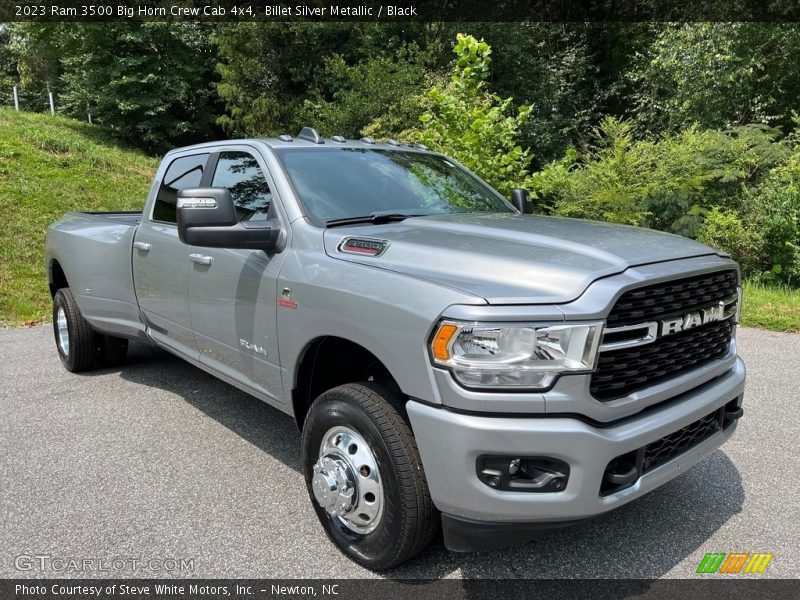 Billet Silver Metallic / Black 2023 Ram 3500 Big Horn Crew Cab 4x4