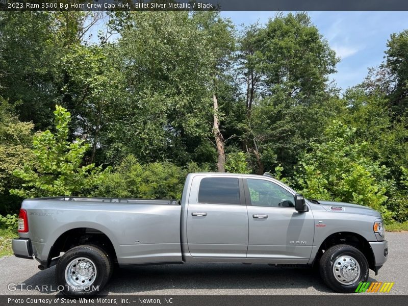 Billet Silver Metallic / Black 2023 Ram 3500 Big Horn Crew Cab 4x4