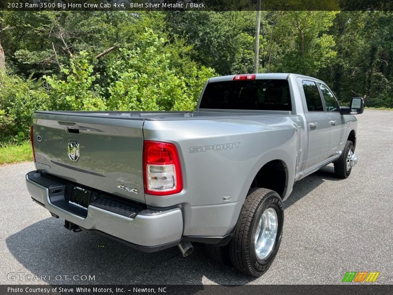 Billet Silver Metallic / Black 2023 Ram 3500 Big Horn Crew Cab 4x4