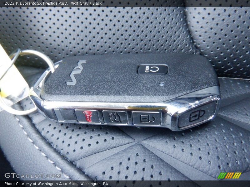 Wolf Gray / Black 2023 Kia Sorento SX Prestige AWD