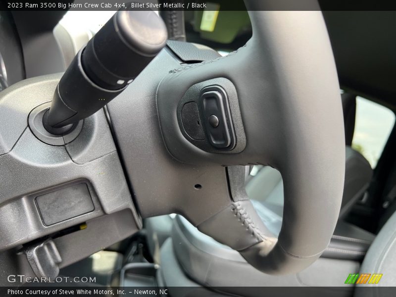 Billet Silver Metallic / Black 2023 Ram 3500 Big Horn Crew Cab 4x4