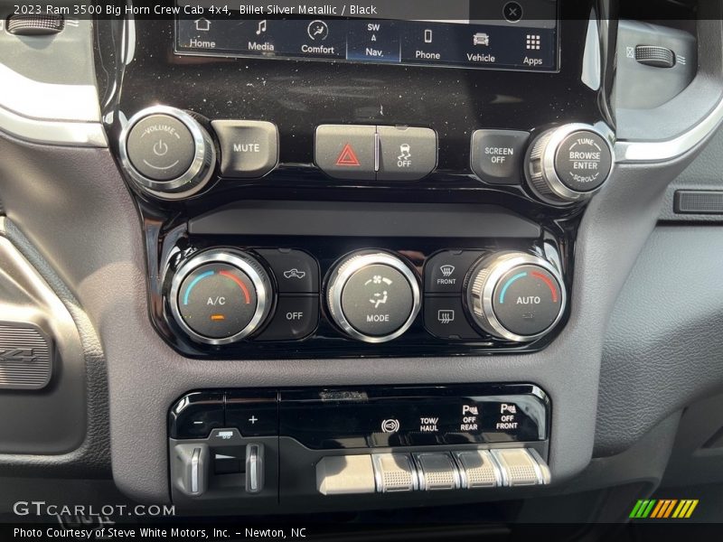 Billet Silver Metallic / Black 2023 Ram 3500 Big Horn Crew Cab 4x4