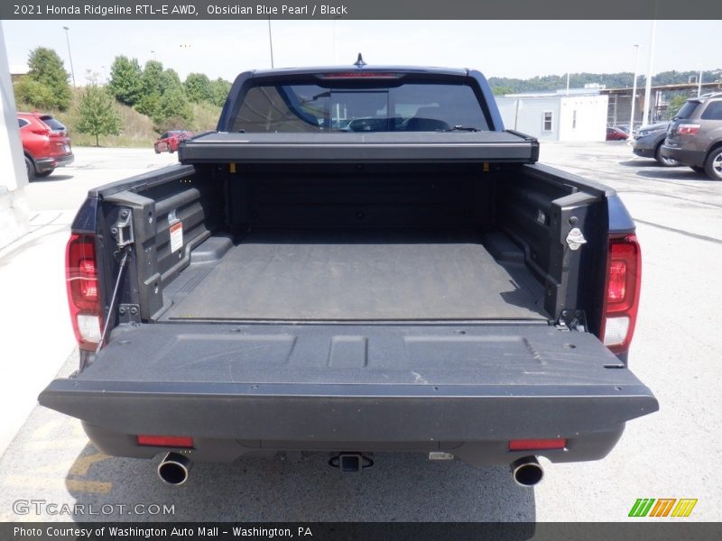 Obsidian Blue Pearl / Black 2021 Honda Ridgeline RTL-E AWD