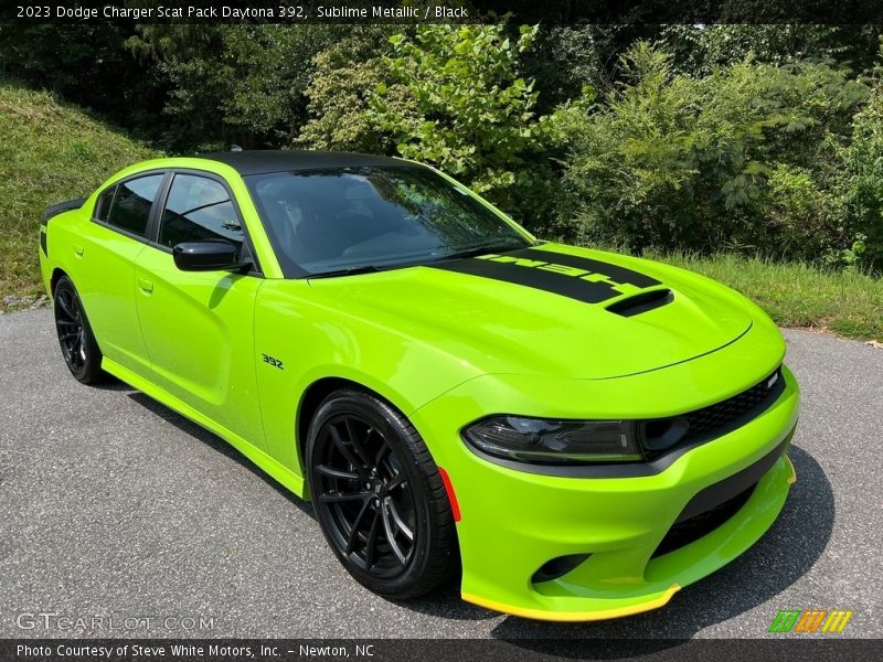 Front 3/4 View of 2023 Charger Scat Pack Daytona 392