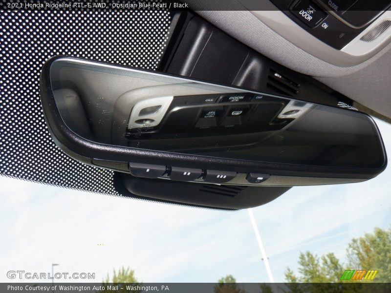 Obsidian Blue Pearl / Black 2021 Honda Ridgeline RTL-E AWD