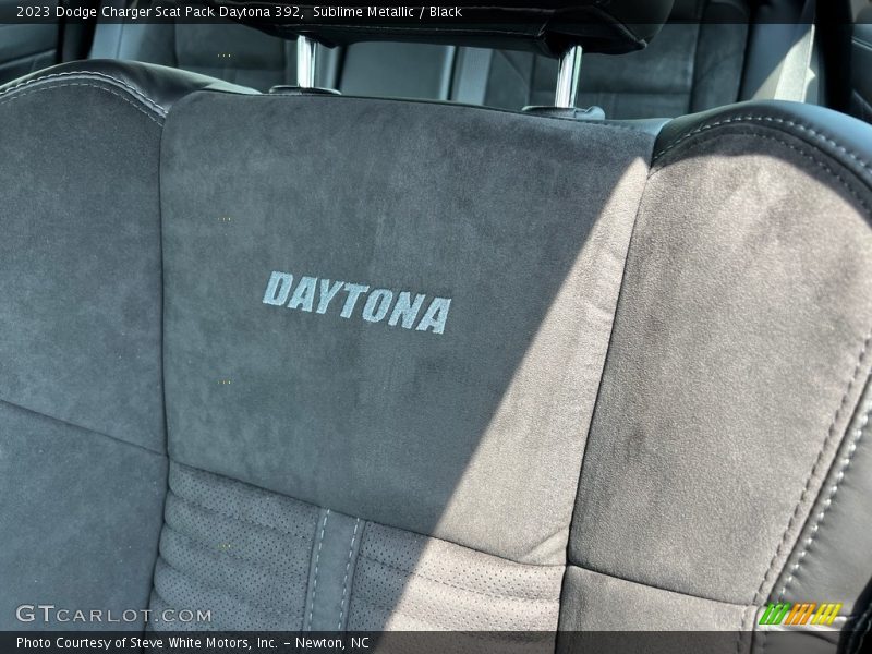 Sublime Metallic / Black 2023 Dodge Charger Scat Pack Daytona 392