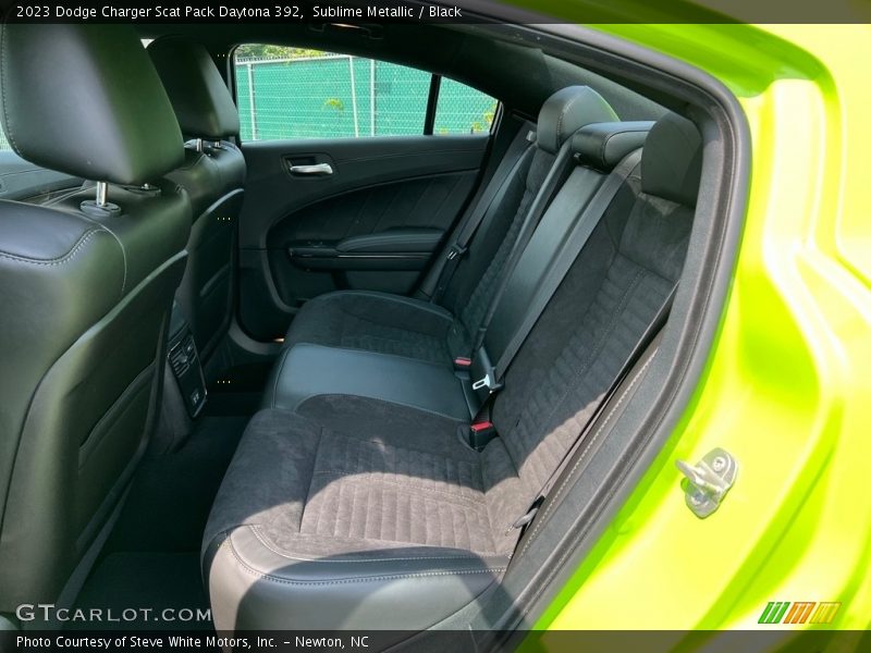 Rear Seat of 2023 Charger Scat Pack Daytona 392