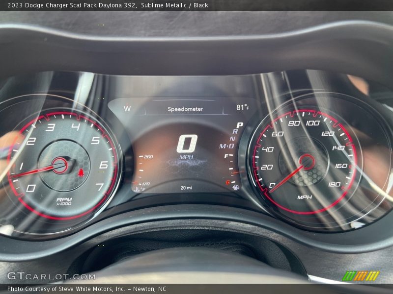  2023 Charger Scat Pack Daytona 392 Scat Pack Daytona 392 Gauges