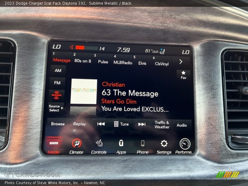 Audio System of 2023 Charger Scat Pack Daytona 392
