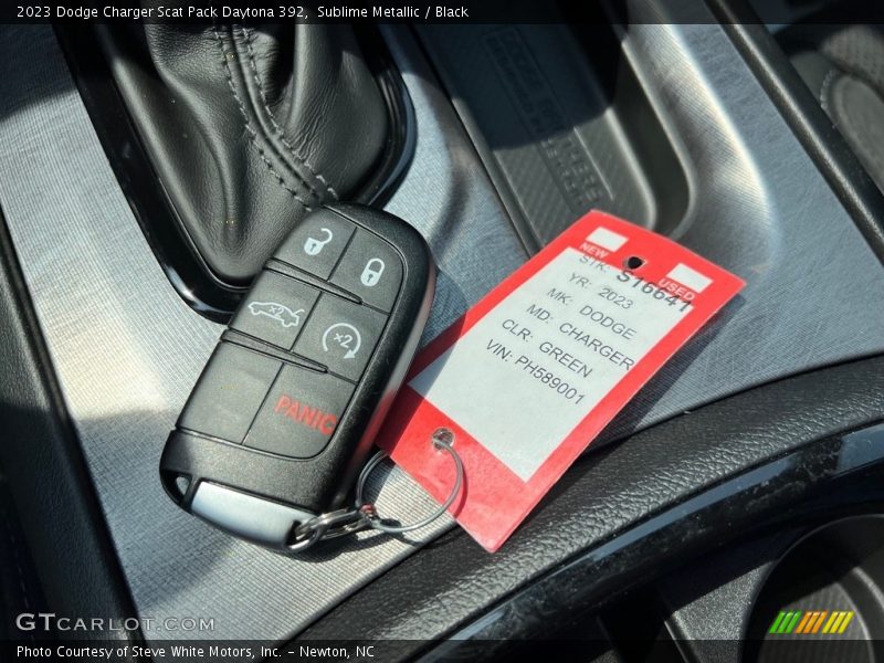 Keys of 2023 Charger Scat Pack Daytona 392