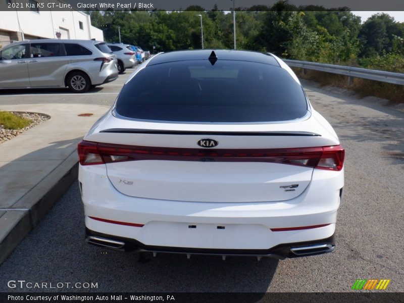 Glacier White Pearl / Black 2021 Kia K5 GT-Line