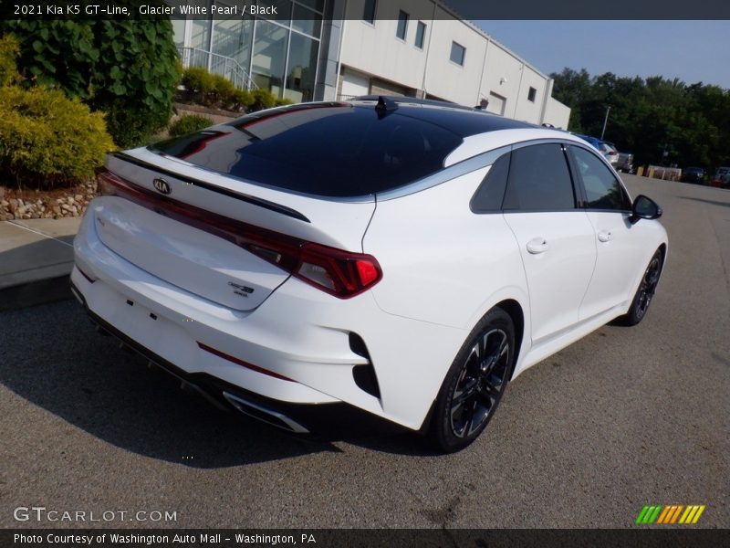 Glacier White Pearl / Black 2021 Kia K5 GT-Line
