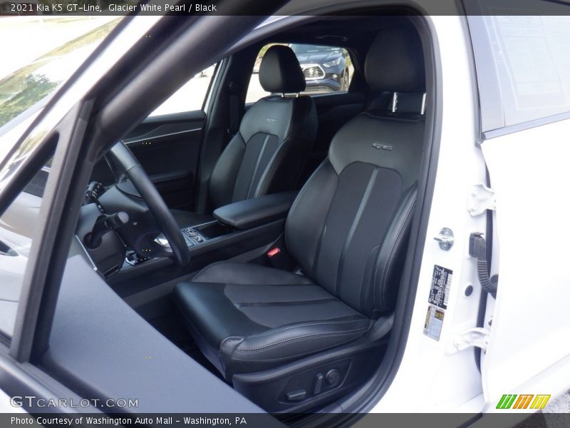 Glacier White Pearl / Black 2021 Kia K5 GT-Line