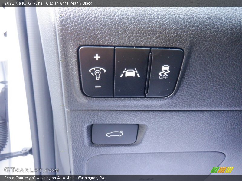 Glacier White Pearl / Black 2021 Kia K5 GT-Line