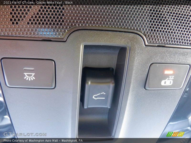 Glacier White Pearl / Black 2021 Kia K5 GT-Line