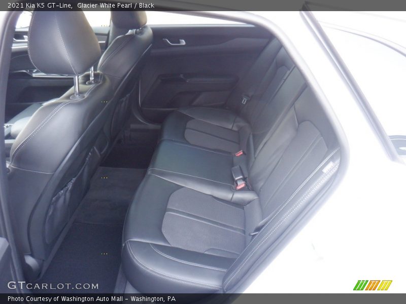Glacier White Pearl / Black 2021 Kia K5 GT-Line