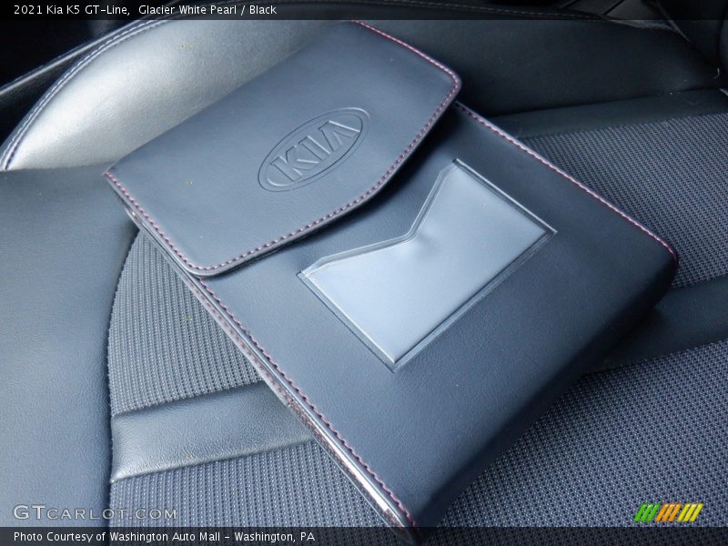 Glacier White Pearl / Black 2021 Kia K5 GT-Line