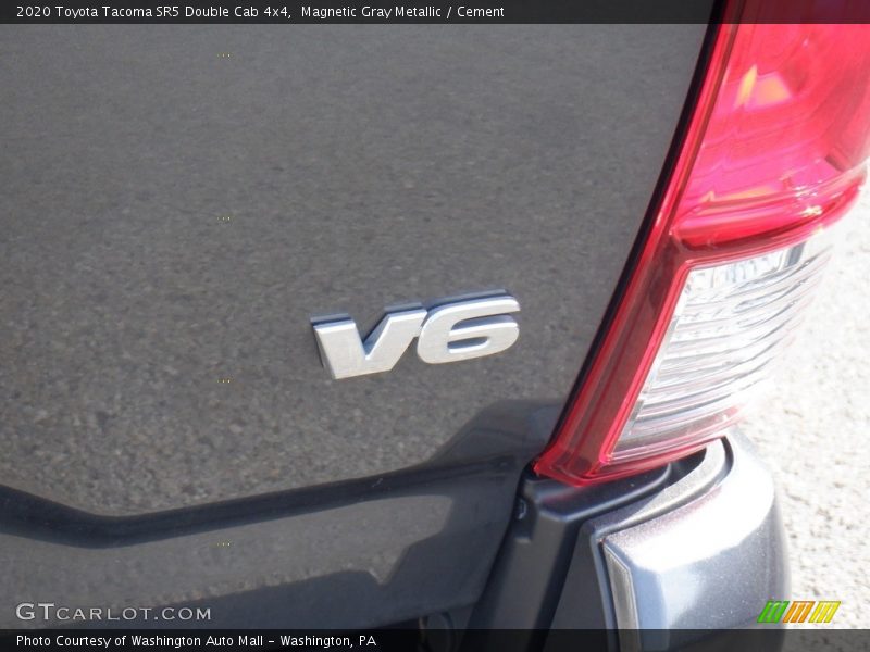 Magnetic Gray Metallic / Cement 2020 Toyota Tacoma SR5 Double Cab 4x4