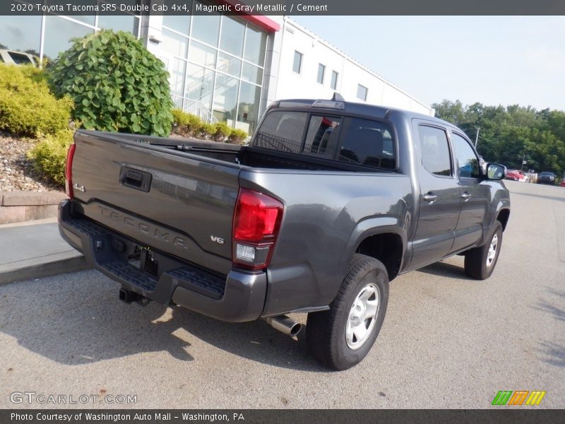 Magnetic Gray Metallic / Cement 2020 Toyota Tacoma SR5 Double Cab 4x4
