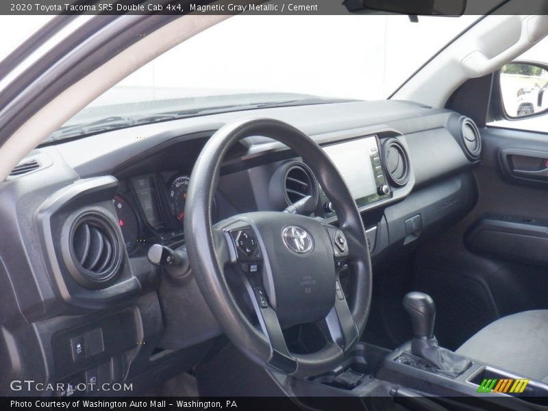 Magnetic Gray Metallic / Cement 2020 Toyota Tacoma SR5 Double Cab 4x4