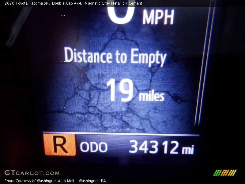 Magnetic Gray Metallic / Cement 2020 Toyota Tacoma SR5 Double Cab 4x4