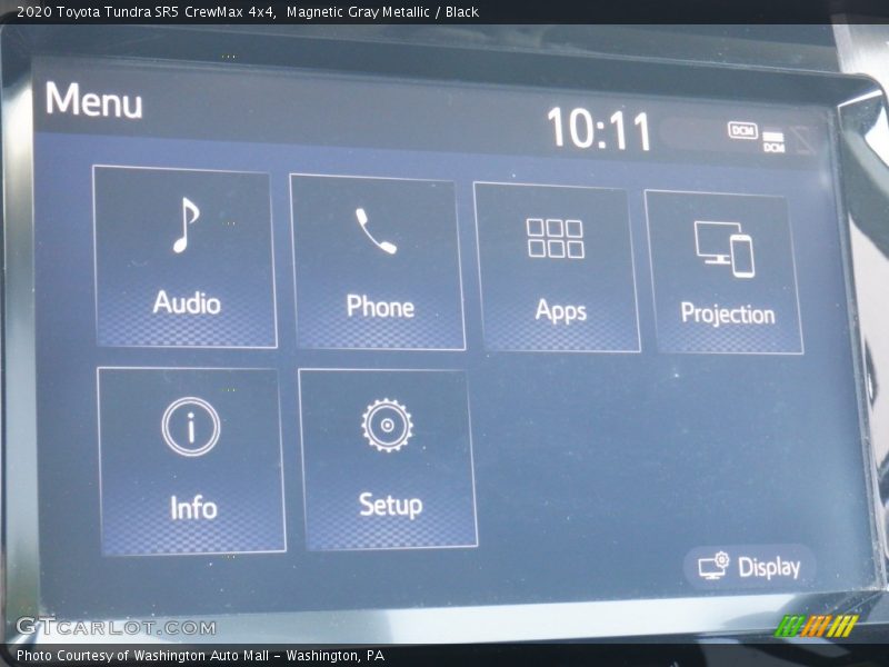 Magnetic Gray Metallic / Black 2020 Toyota Tundra SR5 CrewMax 4x4