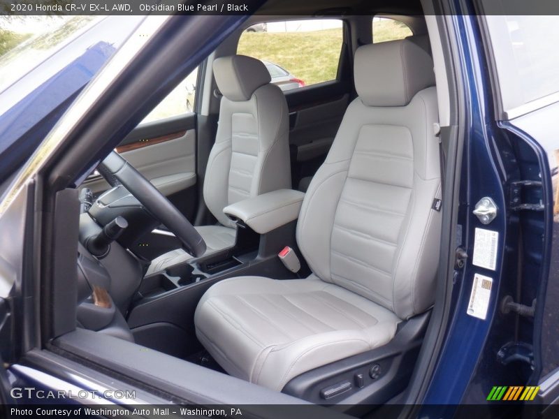 Obsidian Blue Pearl / Black 2020 Honda CR-V EX-L AWD