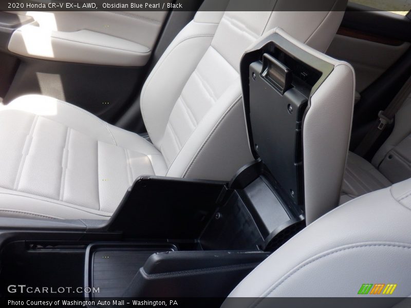 Obsidian Blue Pearl / Black 2020 Honda CR-V EX-L AWD