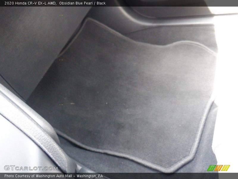 Obsidian Blue Pearl / Black 2020 Honda CR-V EX-L AWD