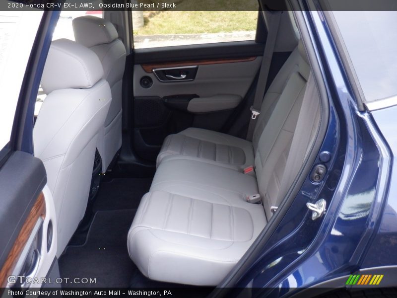 Obsidian Blue Pearl / Black 2020 Honda CR-V EX-L AWD