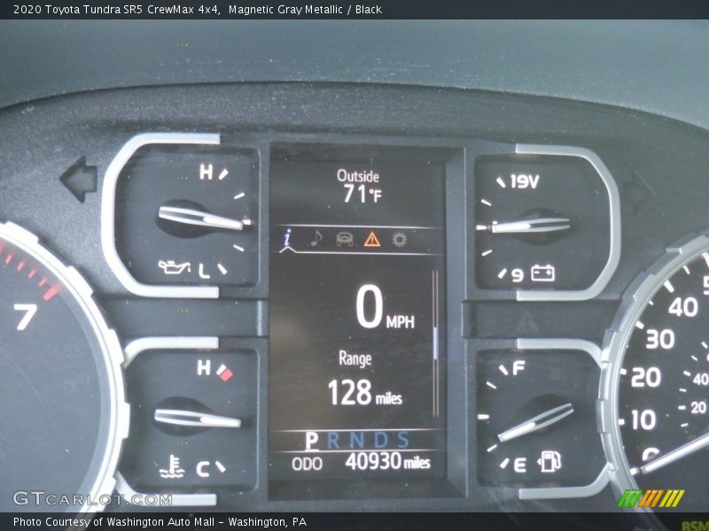 Magnetic Gray Metallic / Black 2020 Toyota Tundra SR5 CrewMax 4x4
