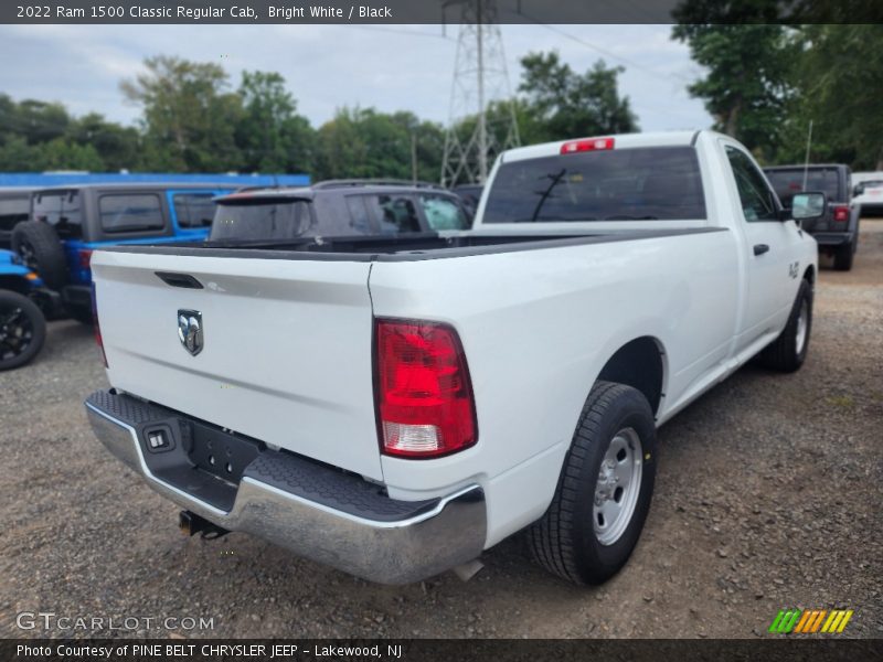 Bright White / Black 2022 Ram 1500 Classic Regular Cab