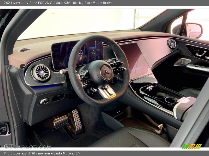 Front Seat of 2024 EQE AMG 4Matic SUV