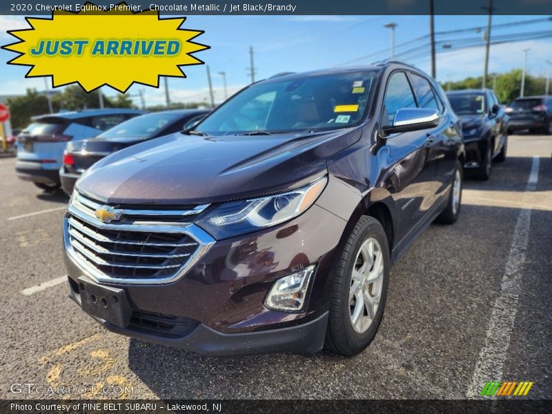 Chocolate Metallic / Jet Black/Brandy 2020 Chevrolet Equinox Premier