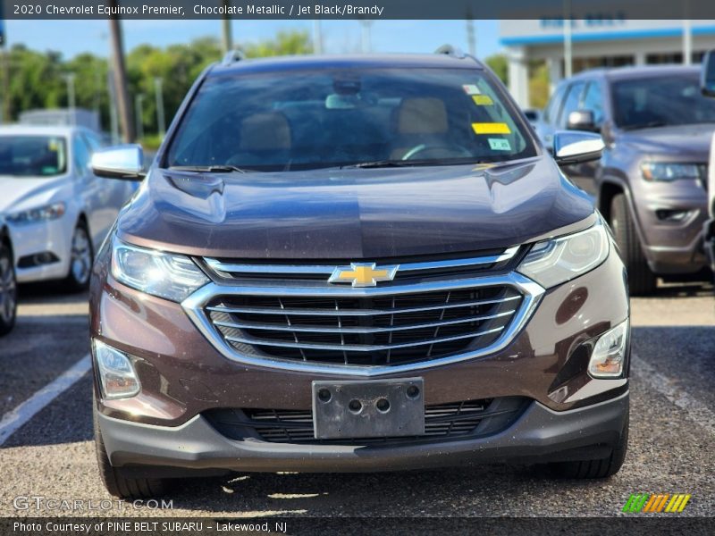 Chocolate Metallic / Jet Black/Brandy 2020 Chevrolet Equinox Premier