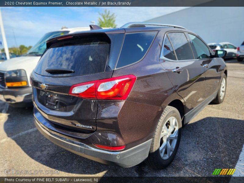 Chocolate Metallic / Jet Black/Brandy 2020 Chevrolet Equinox Premier