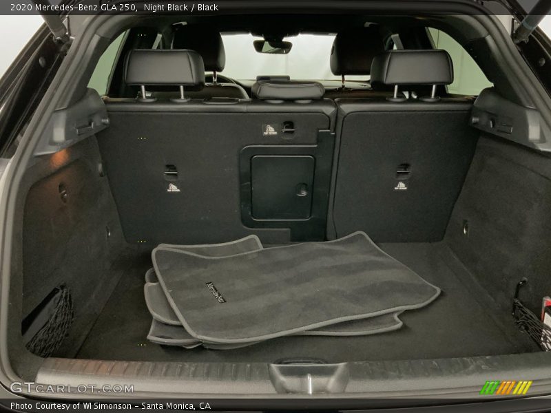  2020 GLA 250 Trunk