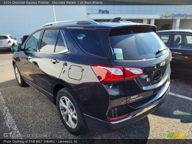 Chocolate Metallic / Jet Black/Brandy 2020 Chevrolet Equinox Premier