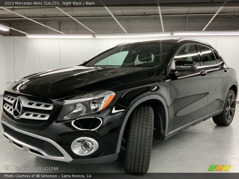 Night Black / Black 2020 Mercedes-Benz GLA 250