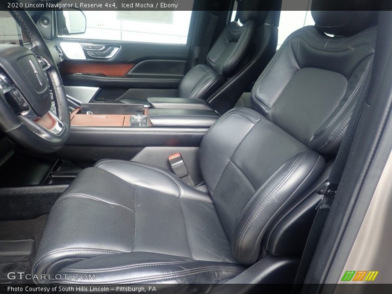 Front Seat of 2020 Navigator L Reserve 4x4