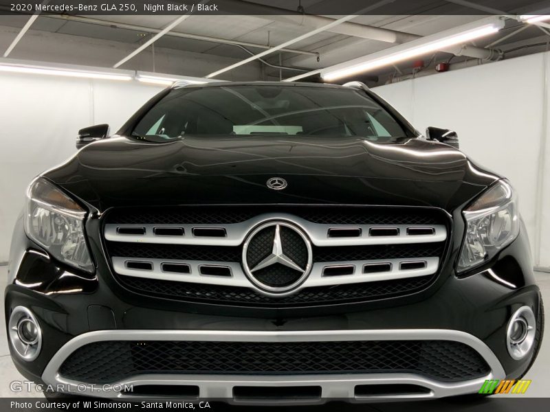 Night Black / Black 2020 Mercedes-Benz GLA 250