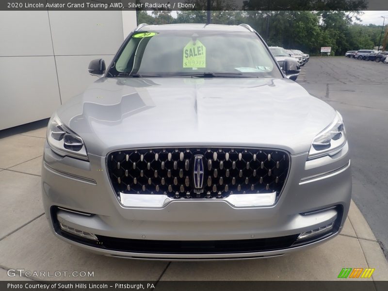 Silver Radiance / Ebony 2020 Lincoln Aviator Grand Touring AWD