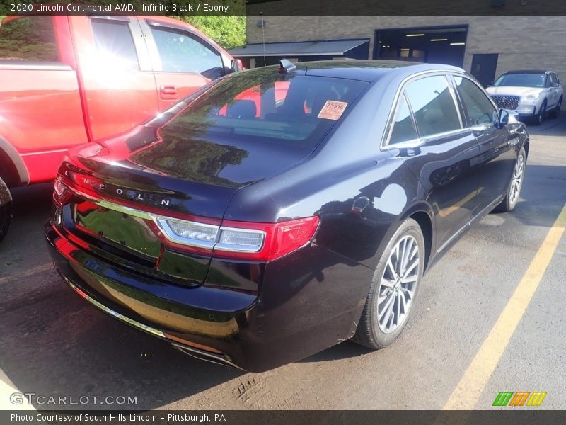 Infinite Black / Ebony 2020 Lincoln Continental AWD