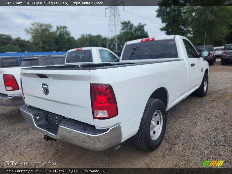 Bright White / Black 2022 Ram 1500 Classic Regular Cab