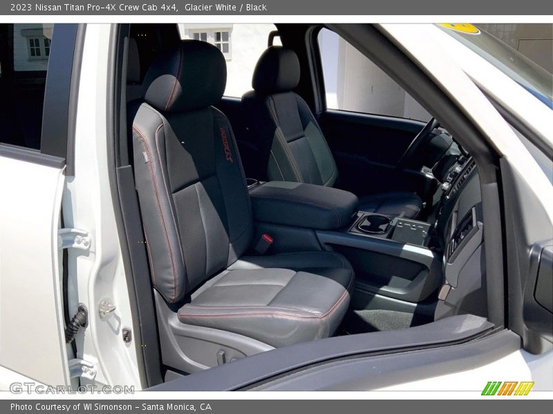 Front Seat of 2023 Titan Pro-4X Crew Cab 4x4