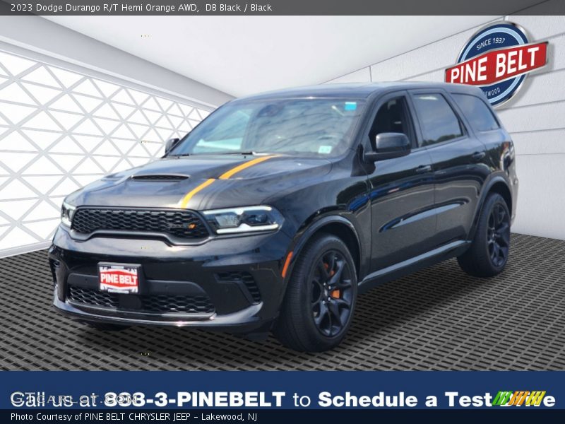 DB Black / Black 2023 Dodge Durango R/T Hemi Orange AWD