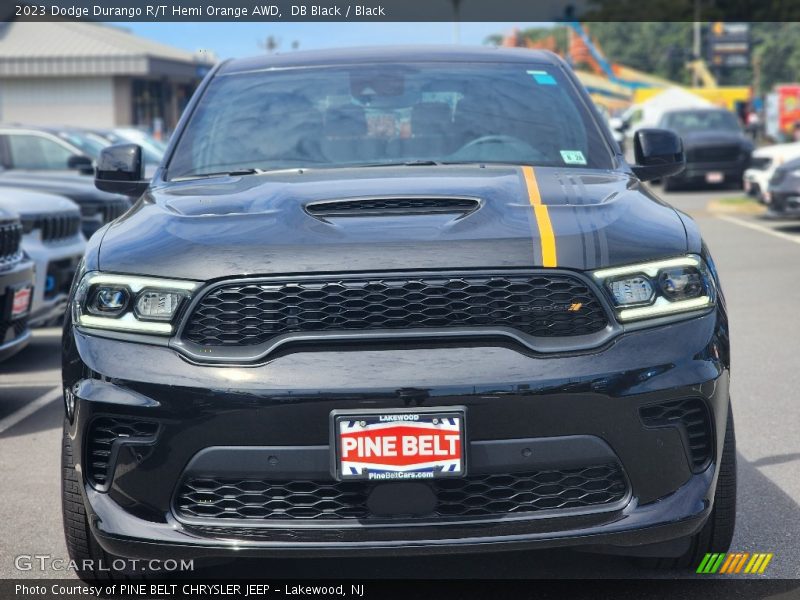 DB Black / Black 2023 Dodge Durango R/T Hemi Orange AWD