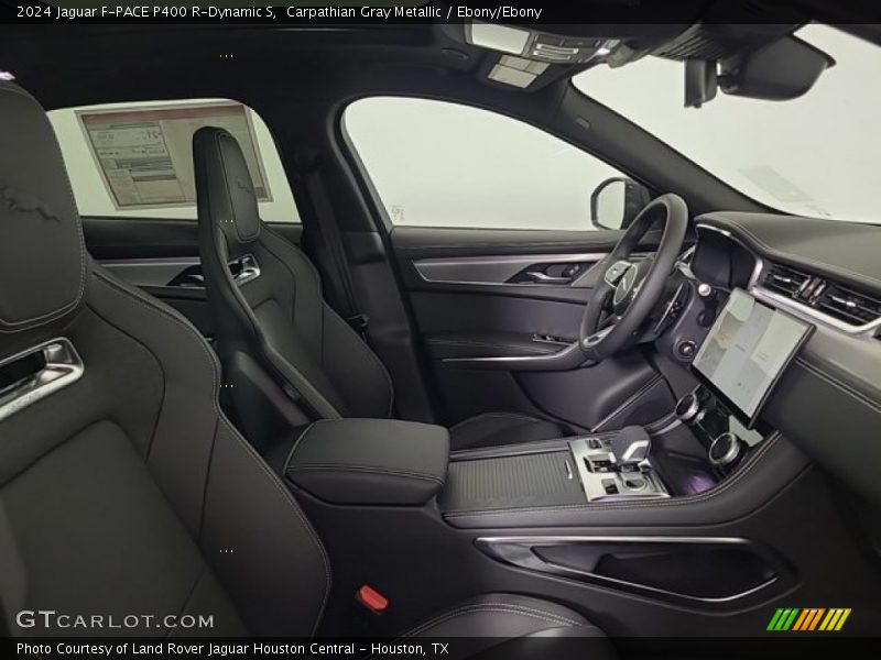 Carpathian Gray Metallic / Ebony/Ebony 2024 Jaguar F-PACE P400 R-Dynamic S