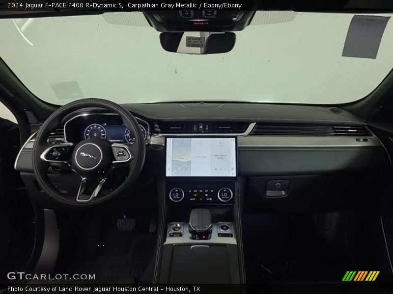 Carpathian Gray Metallic / Ebony/Ebony 2024 Jaguar F-PACE P400 R-Dynamic S