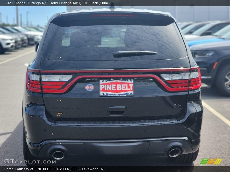 DB Black / Black 2023 Dodge Durango R/T Hemi Orange AWD